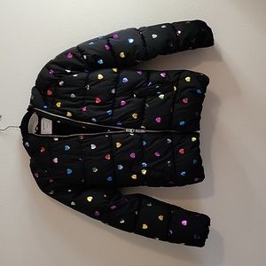 Girls Hooded and Lined Puffer Coat